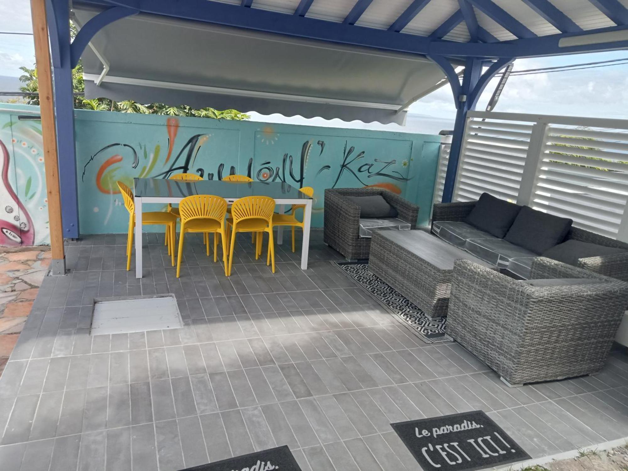 Awmony'Kaz, Gite A Trois-Rivieres Guadeloupe 外观 照片