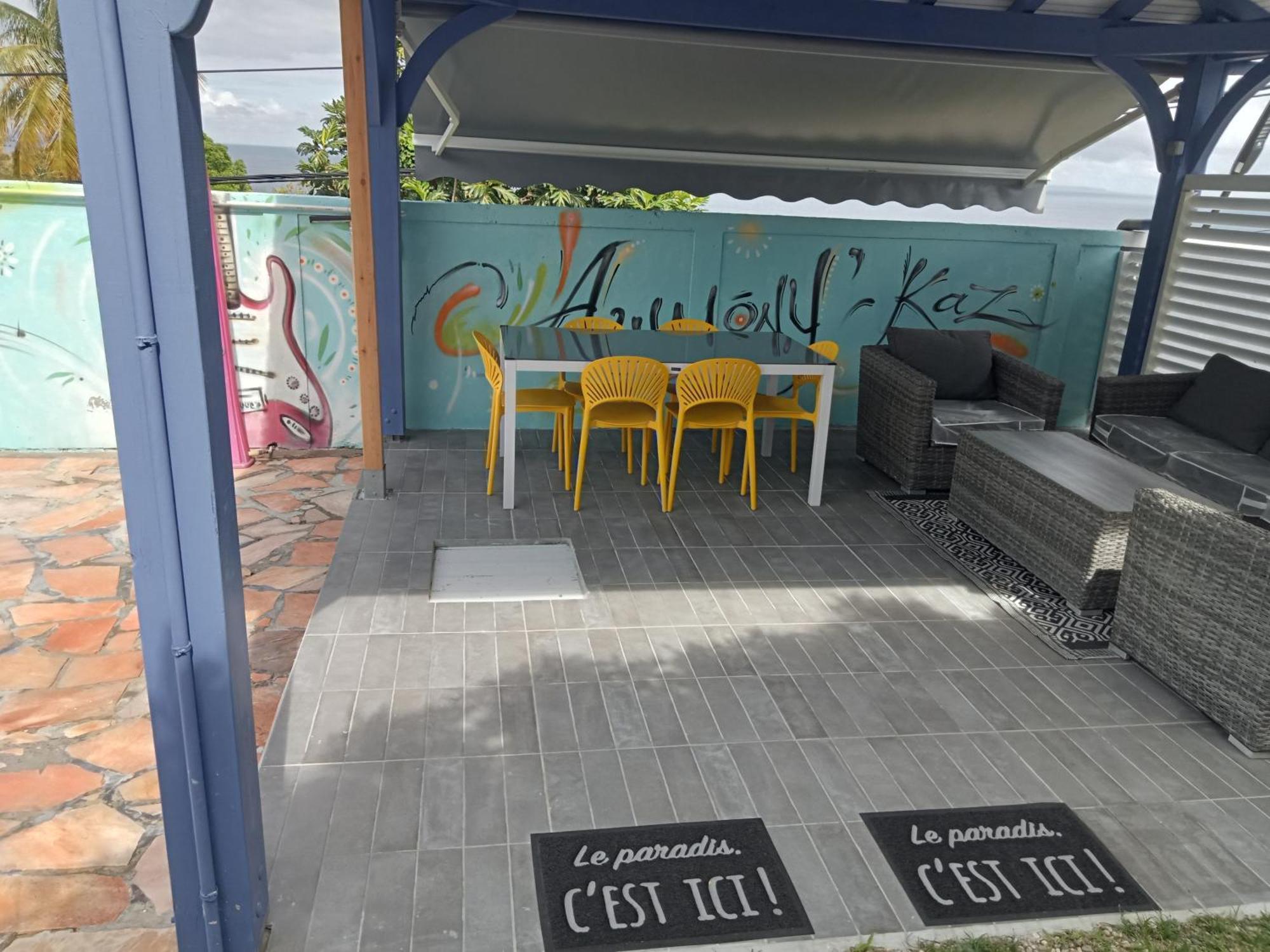 Awmony'Kaz, Gite A Trois-Rivieres Guadeloupe 外观 照片